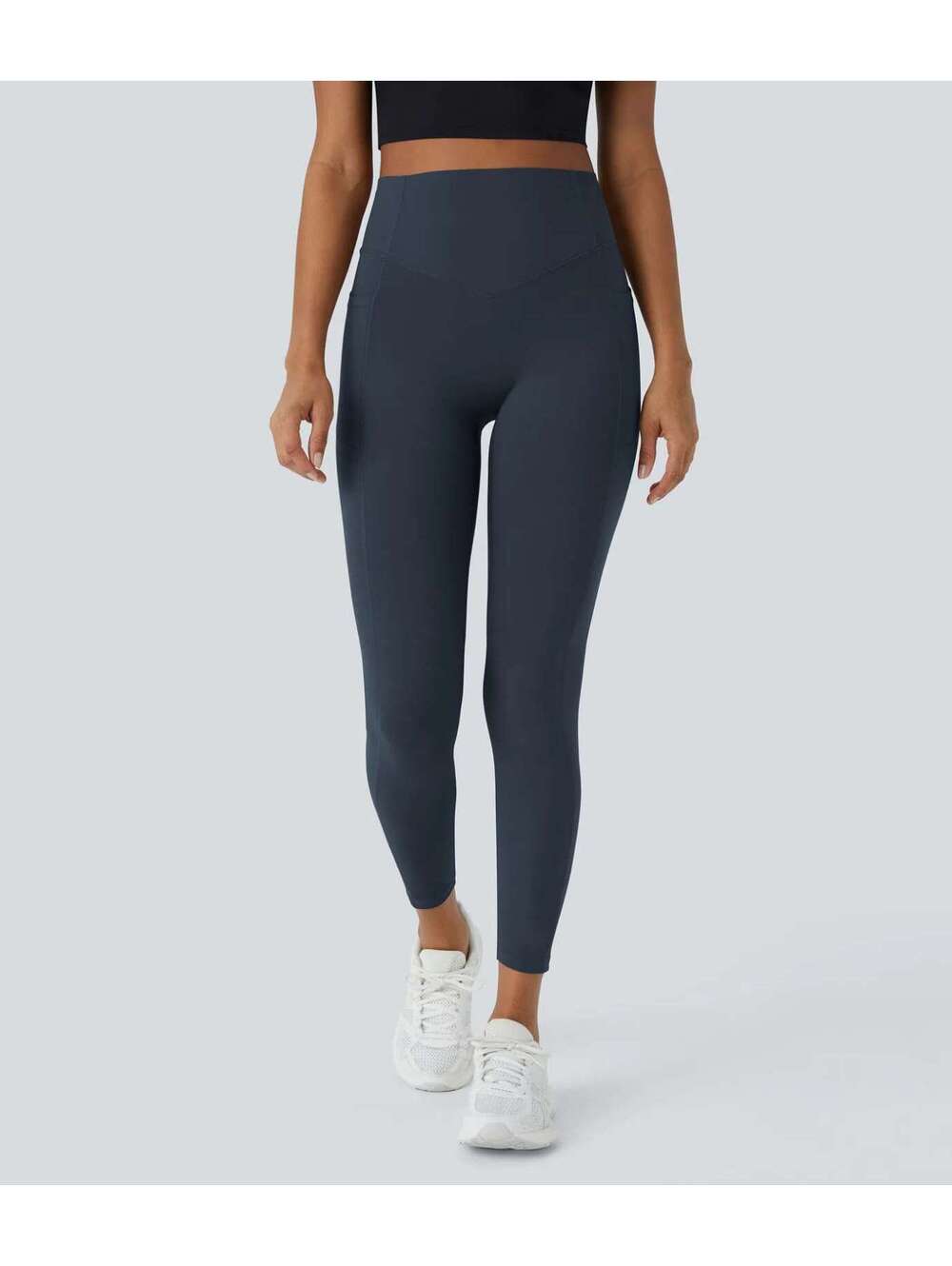 Halara UltraSculpt High Waisted Scrunch ButtLift Tummy Control Legging Small 7/8